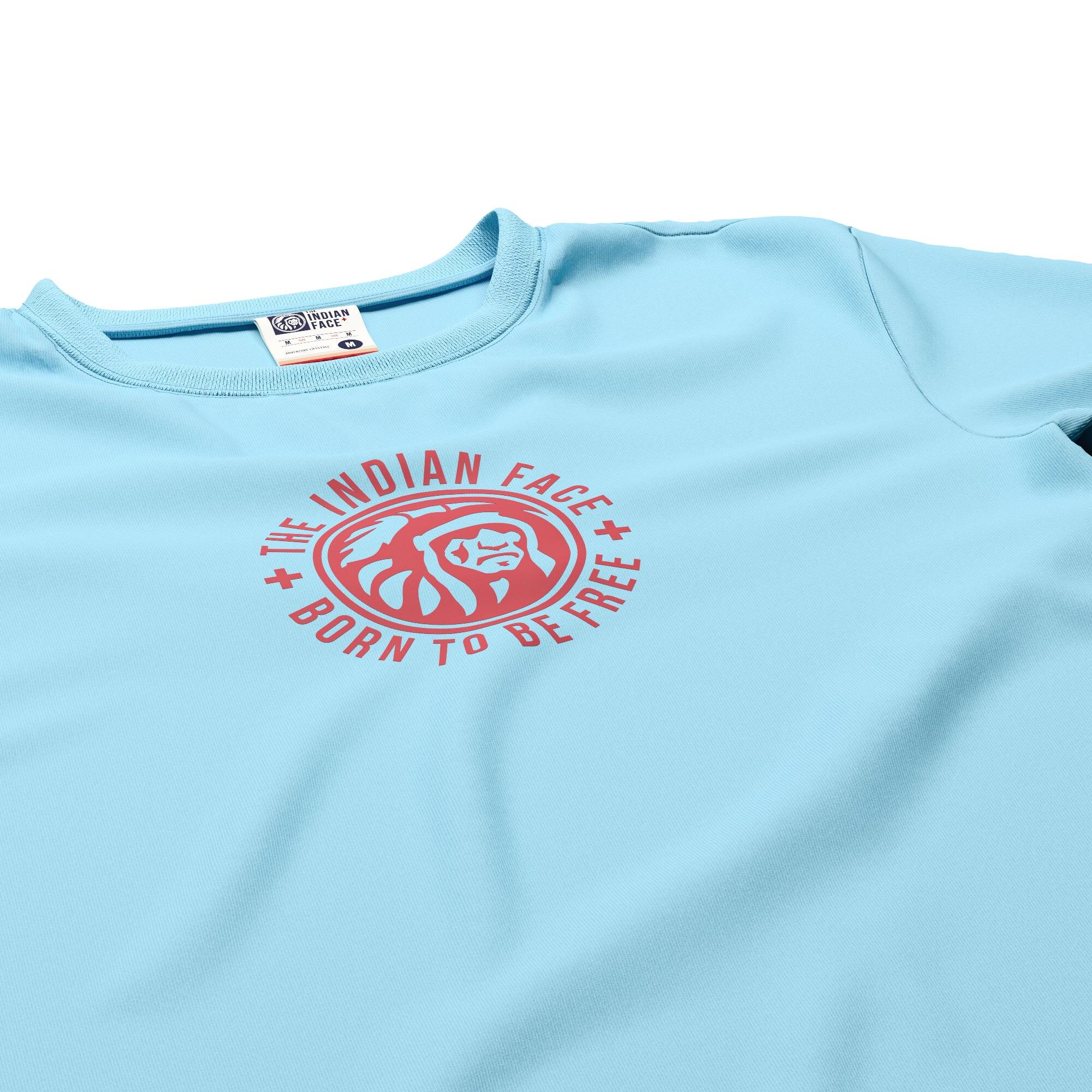 Camiseta aduto y niño de Fitness The Indian Face Unisex Spirit Azul 4/5