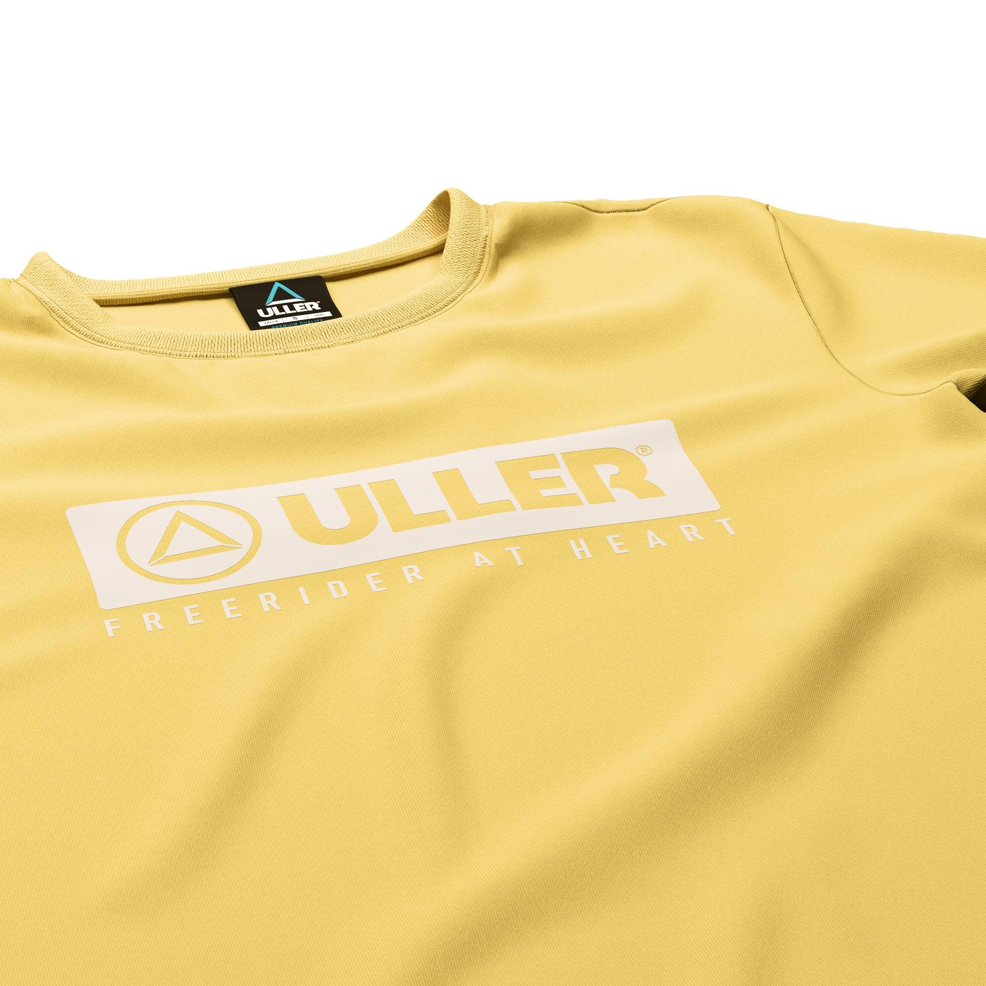 Camiseta adulto y niño de Fitness The Indian Face Unisex Classic Amarillo 4/5