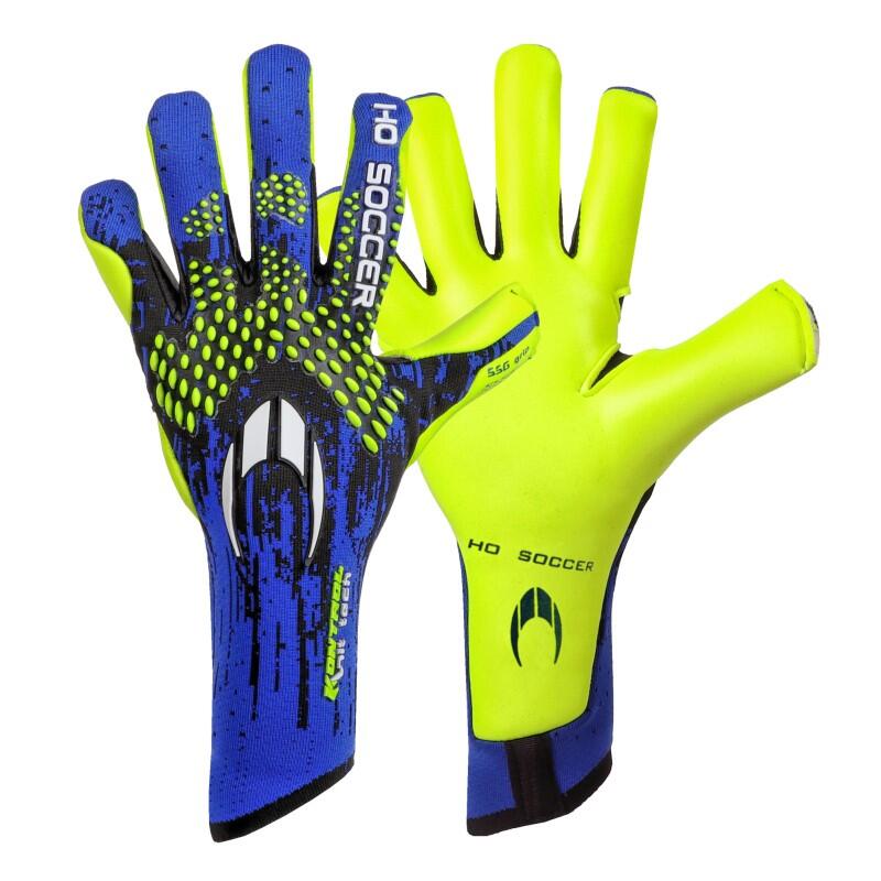 Guanti da portiere Ho Soccer Adulti SSG Kontrol Knit Tech Blu Alert