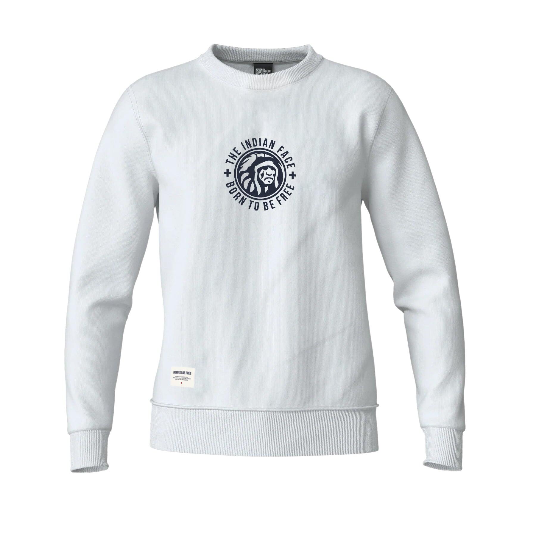 Sudadera adulto y niño de Fitness The Indian Face Unisex Spirit Blanca 1/5