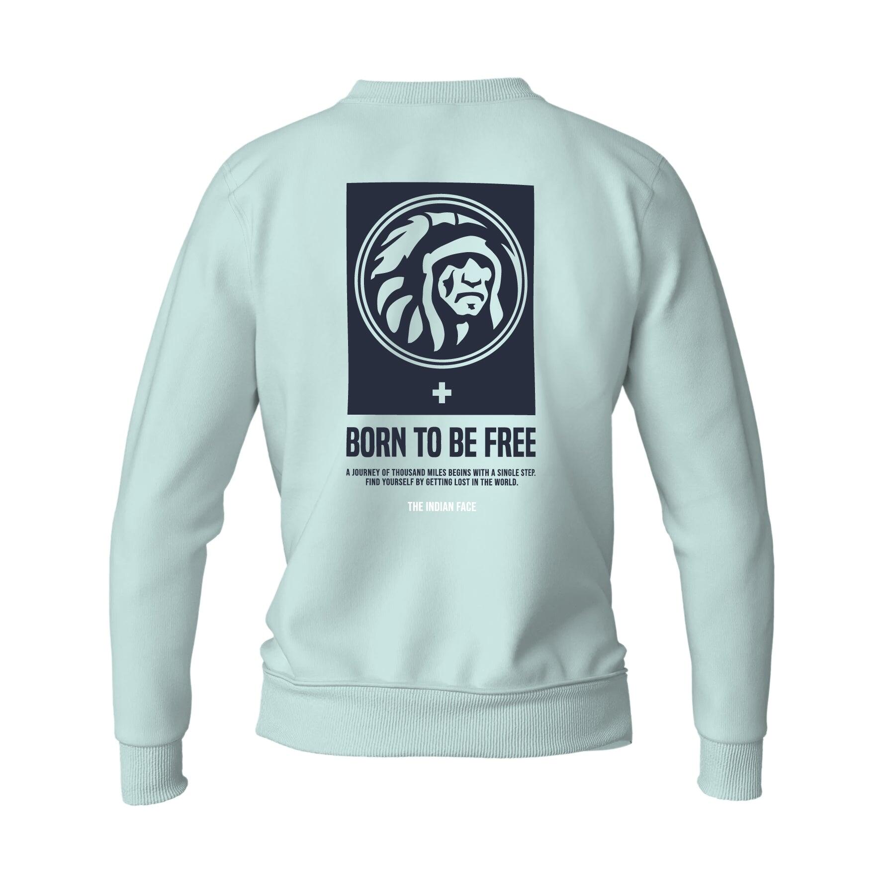 Sudadera adulto de Fitness The Indian Face Unisex Nomad azul 2/5