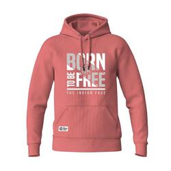 Sudadera adulto de Fitness The Indian Face Unisex Born to be Free Roja