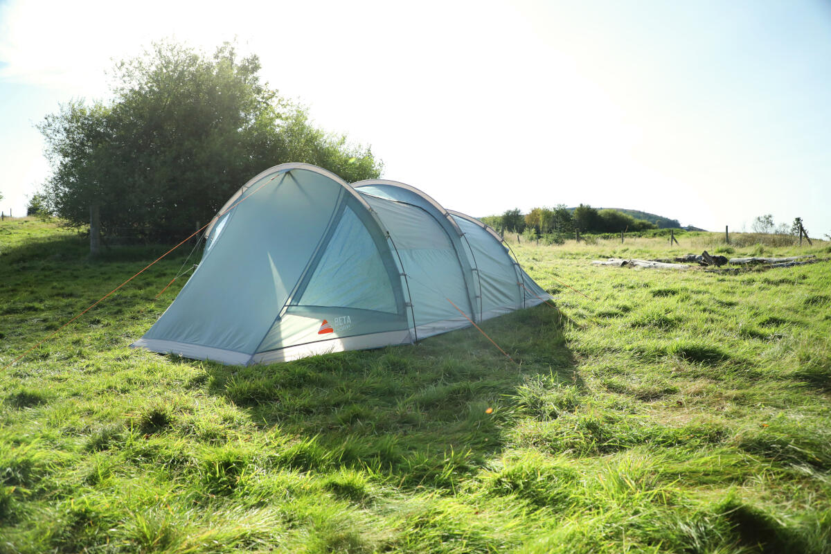 Vango Beta 450XL 4-Man, 3-Pole Tunnel Tent - Mineral Green 3/5
