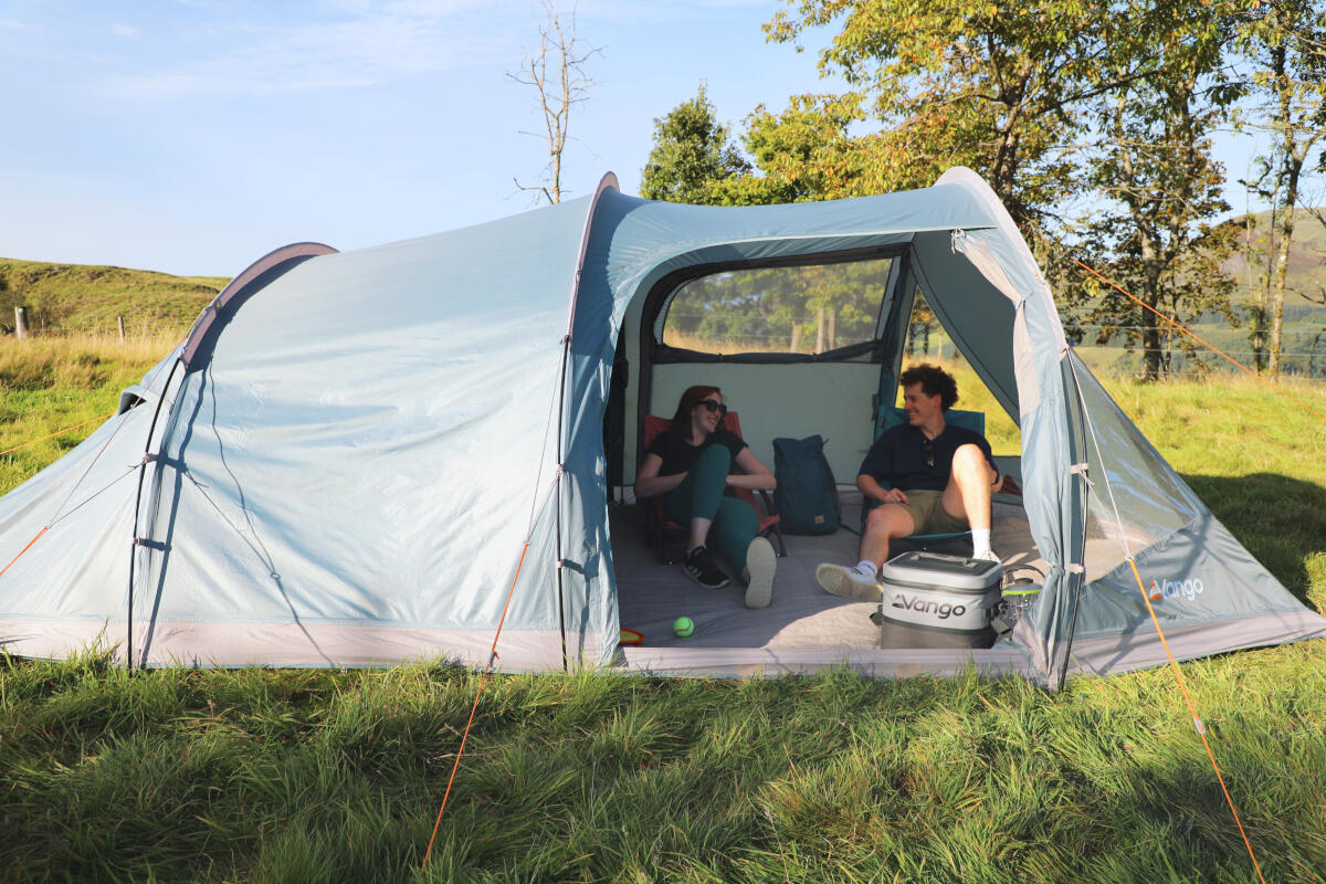 Vango Beta 450XL 4-Man, 3-Pole Tunnel Tent - Mineral Green 5/5