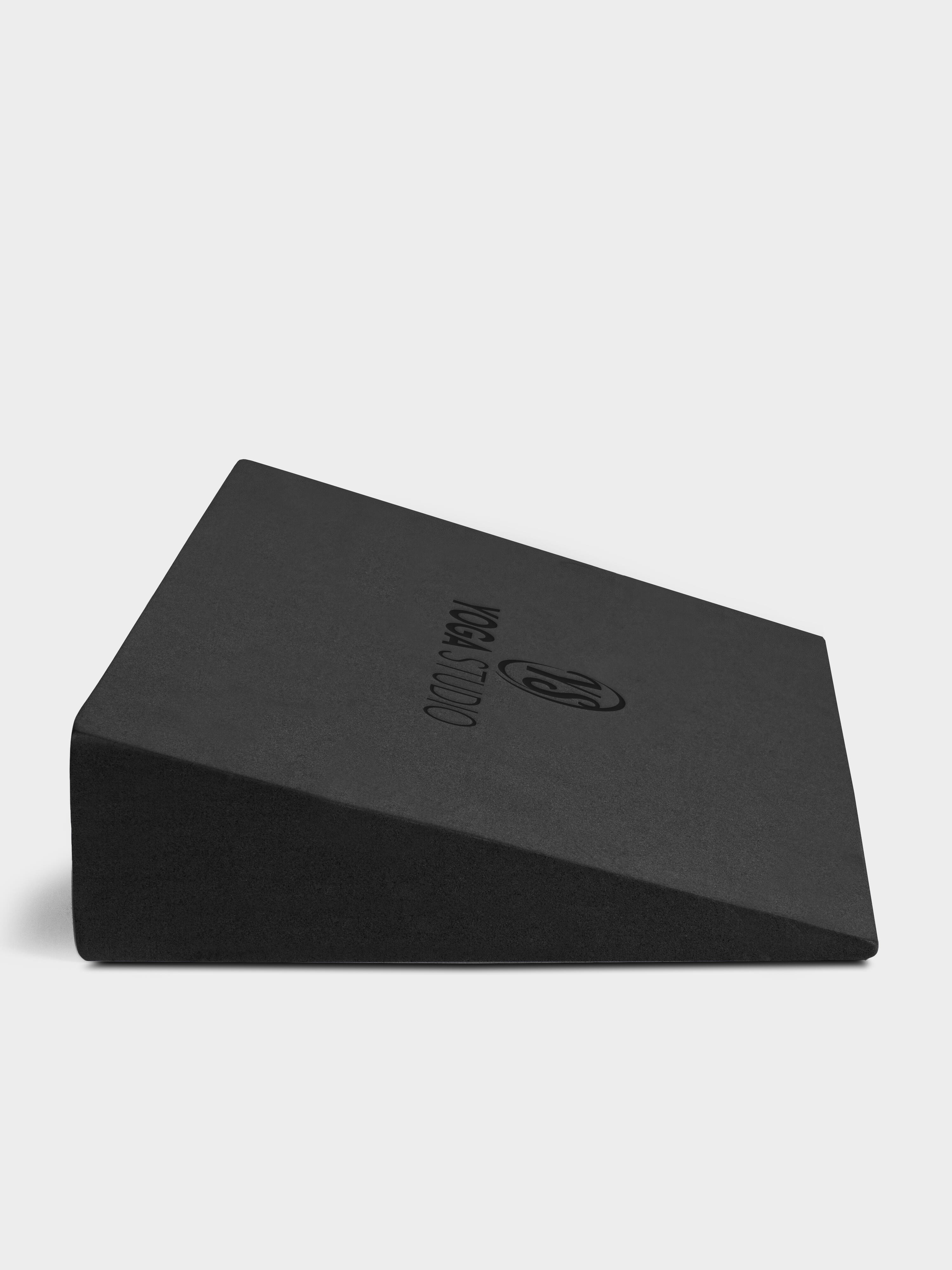 Yoga Studio EVA Foam Wedges - Pair (2 x Pack) - Black 3/6