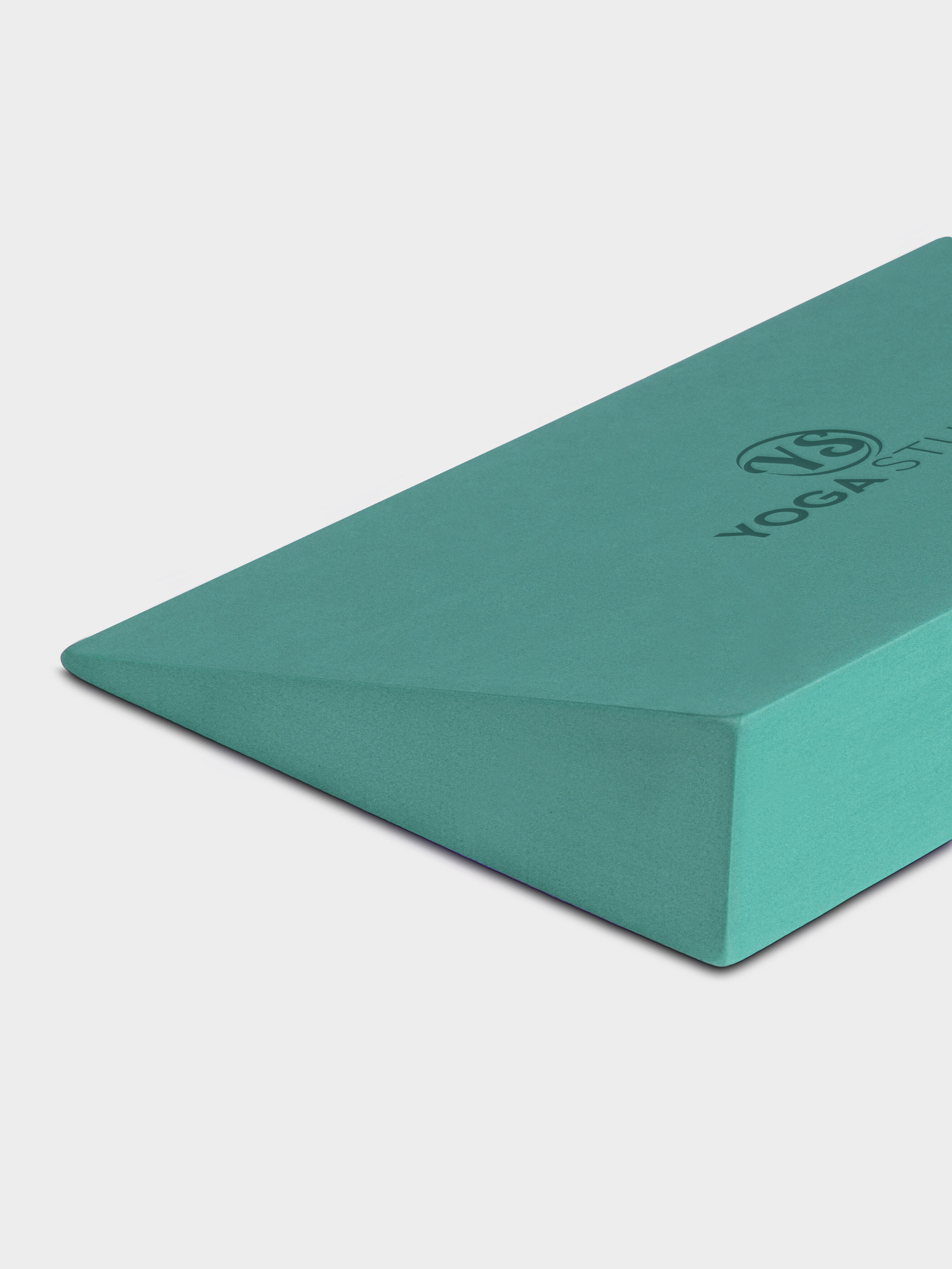 Yoga Studio EVA Foam Wedges Pair (2 x Pack) Teal YOGA STUDIO