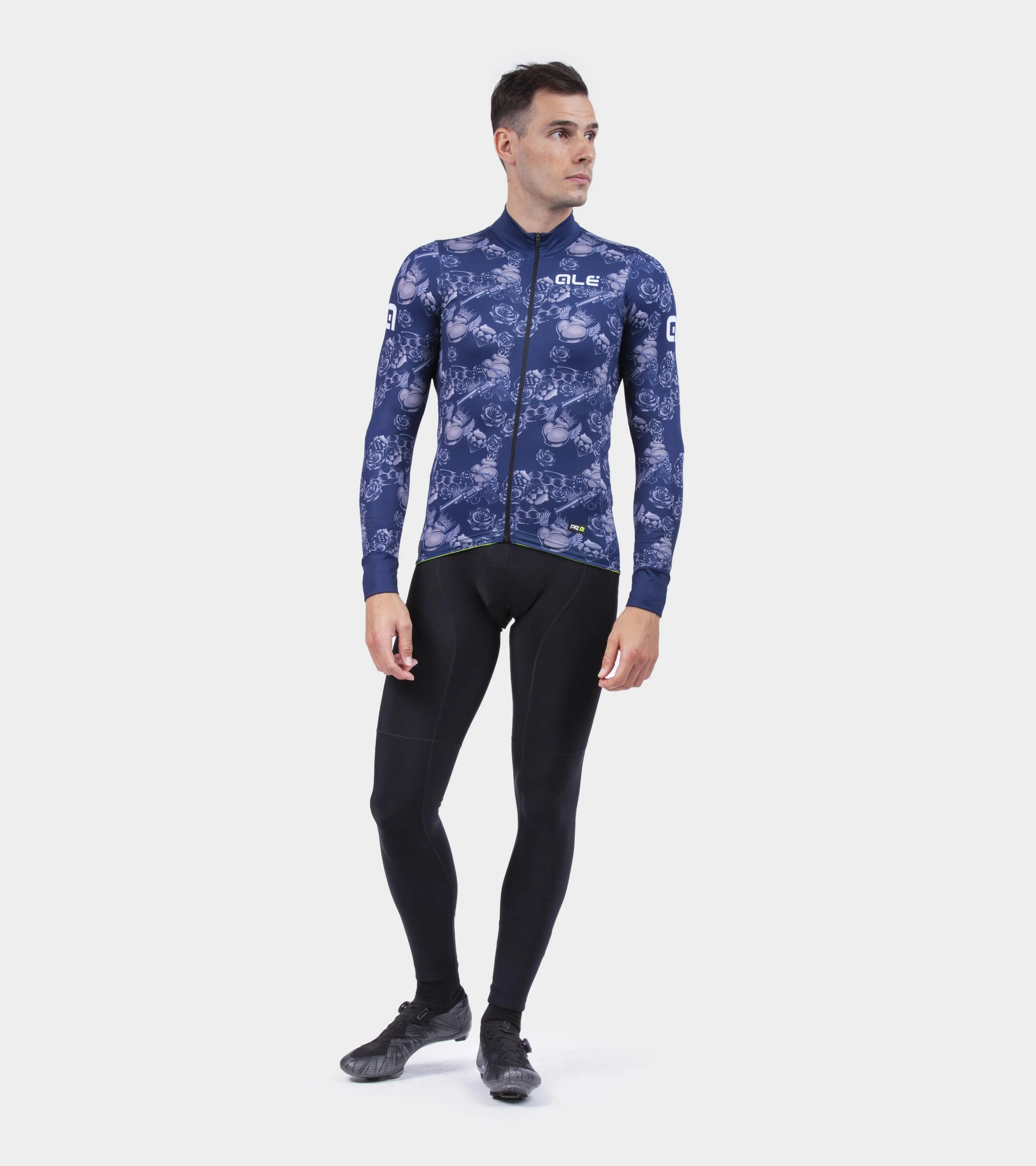 Bluza rowerowa męska Alé Cycling PR-R Las Vegas M Granatowy 3/7