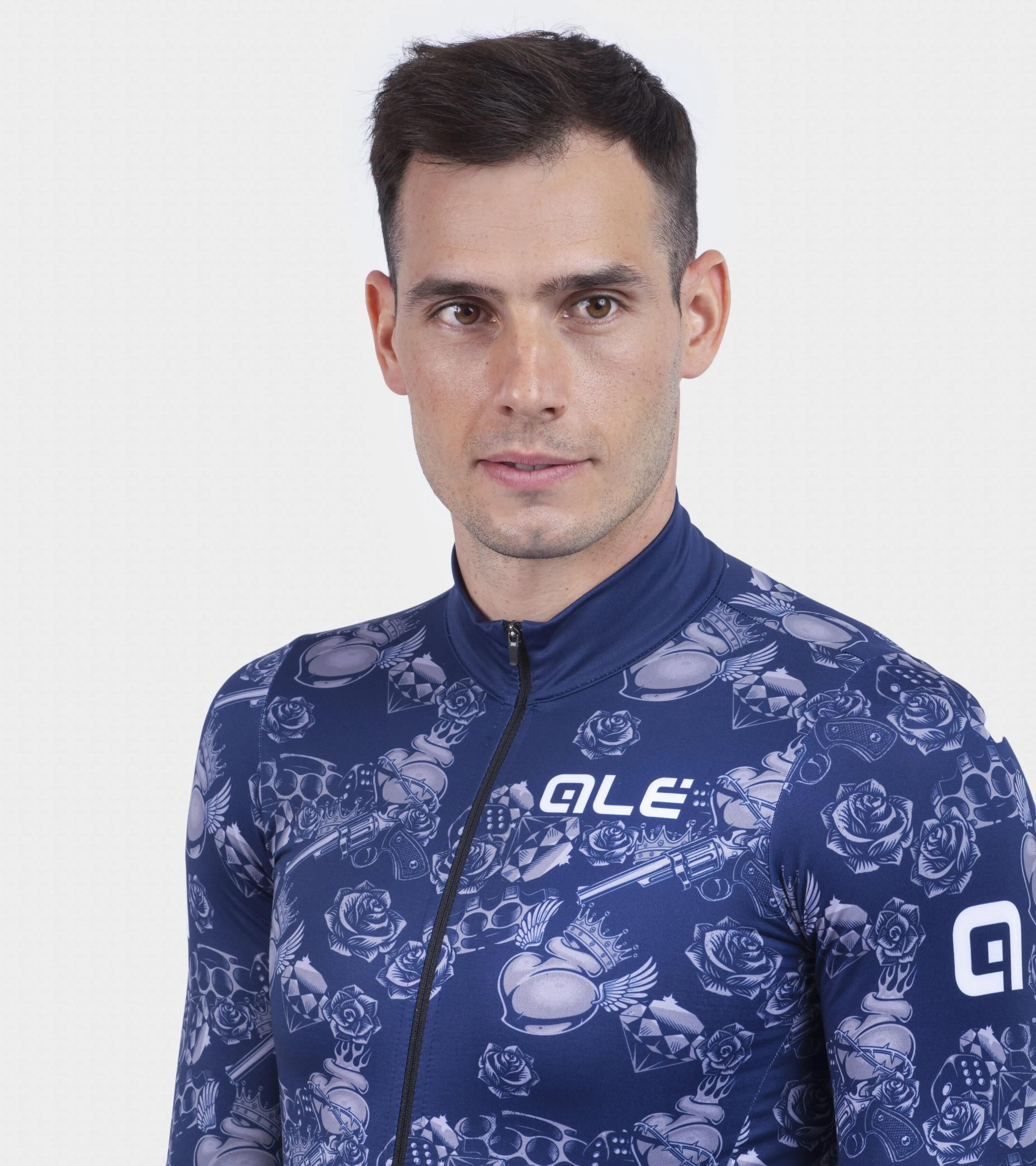 Bluza rowerowa męska Alé Cycling PR-R Las Vegas M Granatowy 5/7