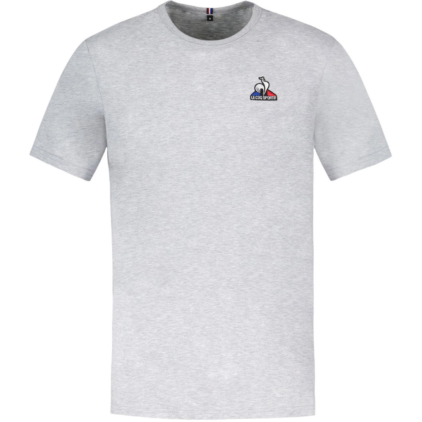 LE COQ SPORTIF Maglietta Le Coq Sportif Ess Tee Ss No4 M Gris Chine Clair, Grigio, Uomini