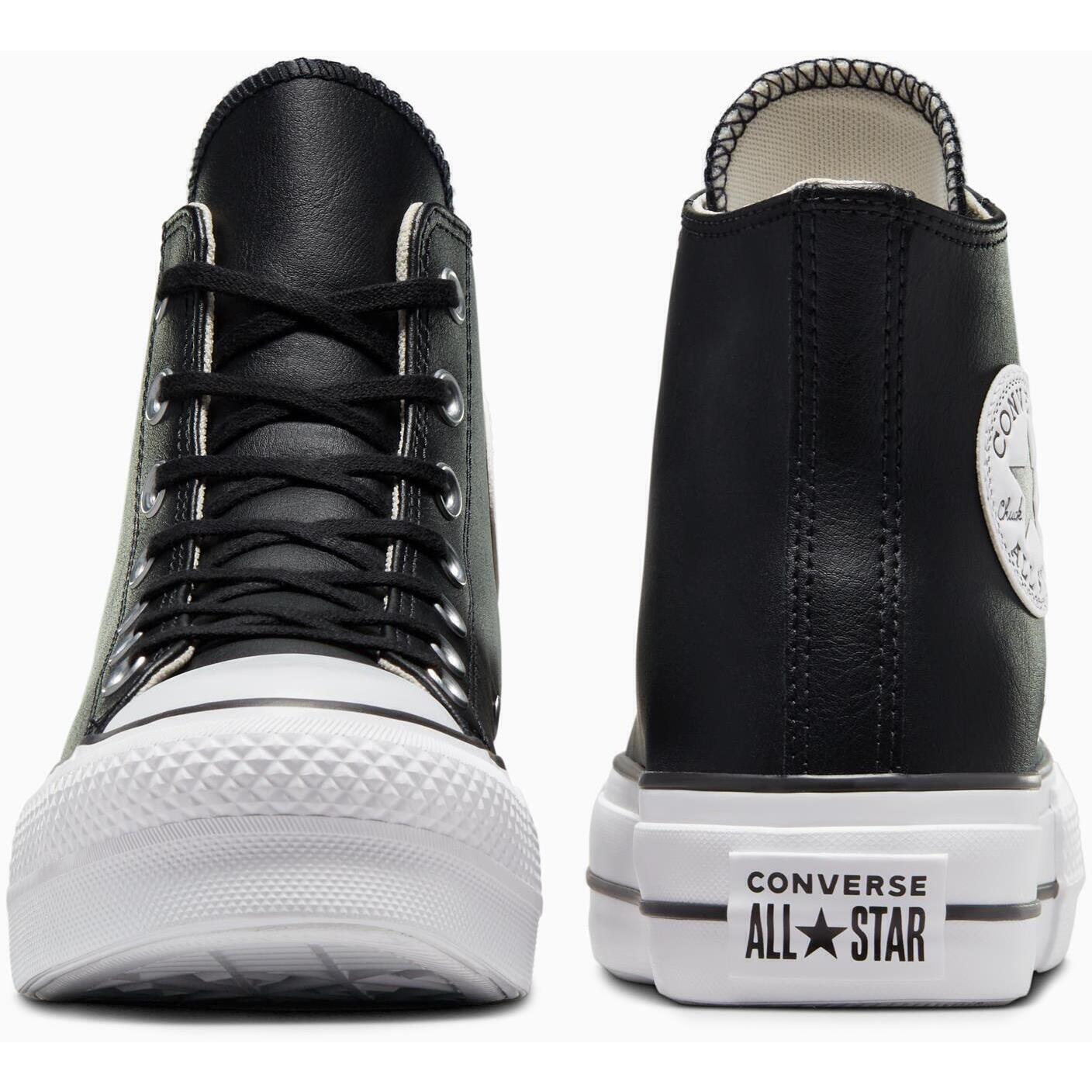 Converse High Schwarze Plateau Converse Plateau-Sneaker Converse