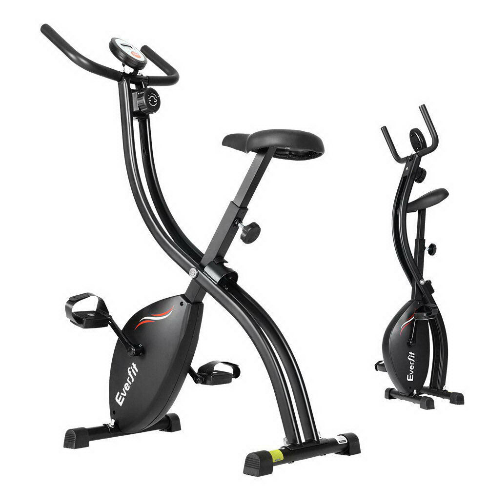 NNEDSZ Exercise Bike X-Bike Folding Magnetic Bicycle Cycling