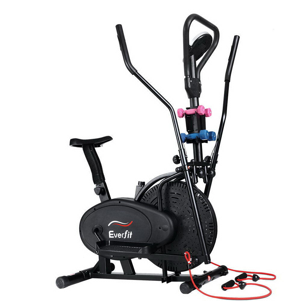 Everfit 6in1 Elliptical Cross Trainer Exercise Bike Home Gym Fitness Machine