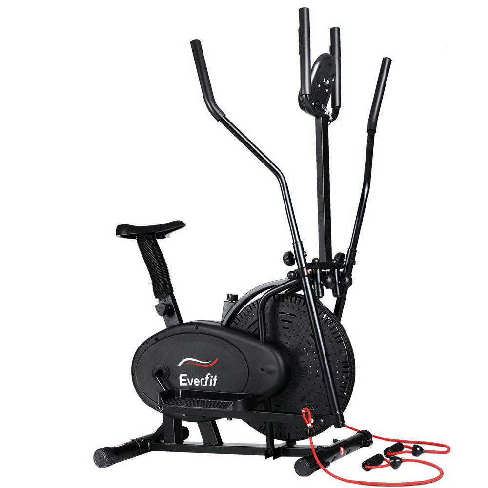 Everfit 5in1 Elliptical Cross Trainer Exercise Bike Home Gym Fitness Machine