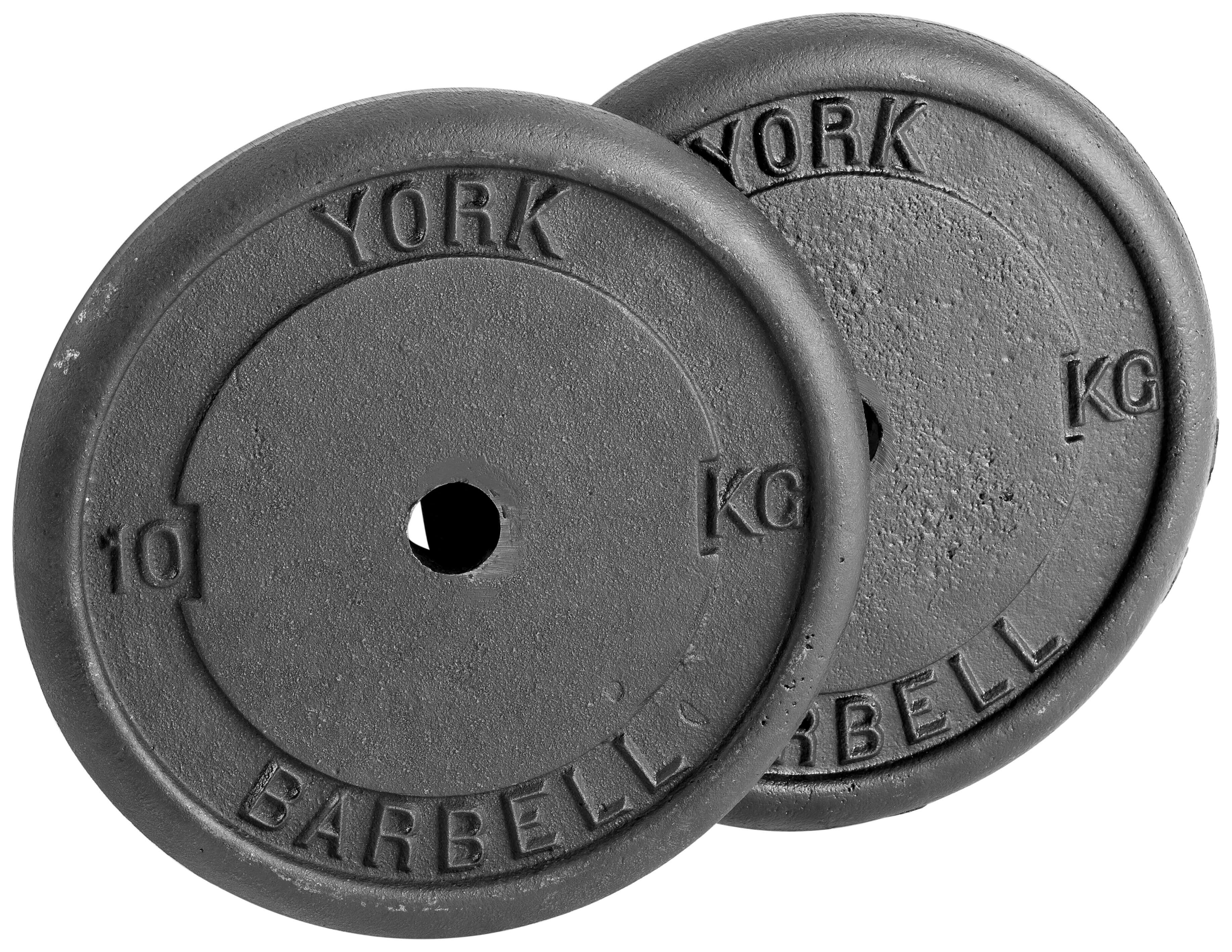 York 10KG Cast Iron Disc Single