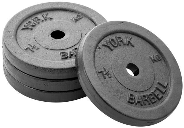 York 7.5KG Cast Iron Disc Single
