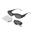 BRIGITTE 8113 Folding Sunglass - Matte Black/Grey Gradient
