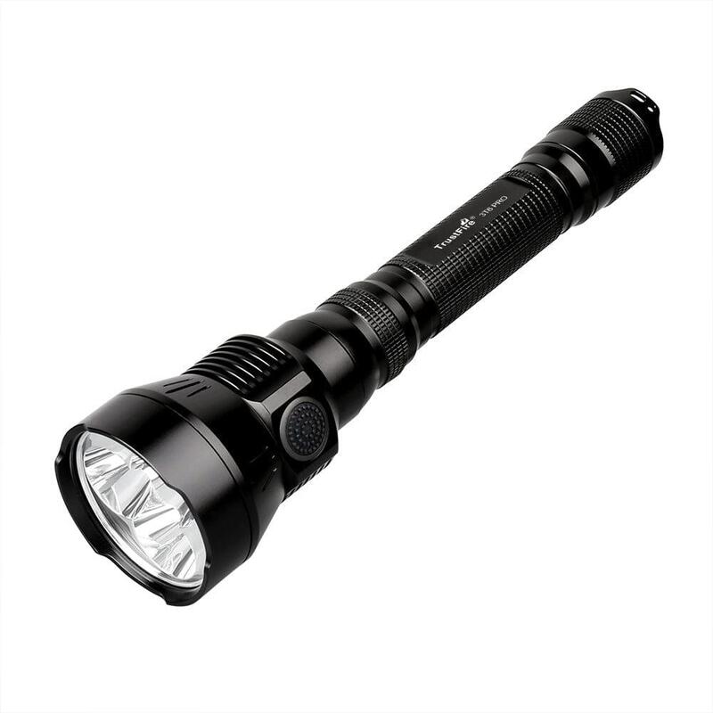 Lanterna tactica TrustFire 3T6 Pro, 5200 lumeni, 602 ml actiune, accumulator si