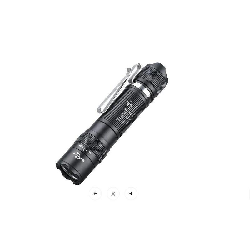 Lanternă TACTICA L2S, TrustFire, LED,1050 lm, reîncărcabilă, cu comutator dublu