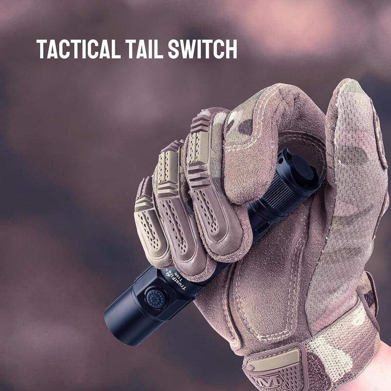 Lanternă tactică Trustfire T10R, LED reîncărcabilă tip C puternică, 1800 lm