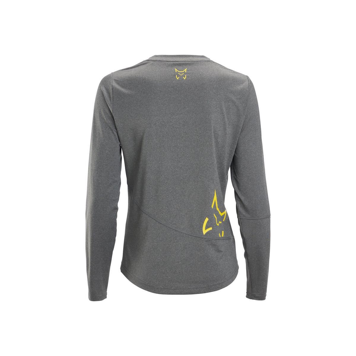 Camiseta manga larga Senderismo en la naturaleza Hombre ALTUS ISELLA H30  BLACK 2/4