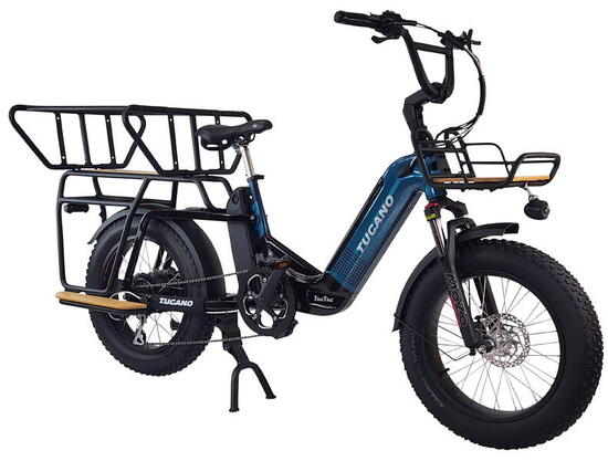Vélo électrique Family Cargo TUC TUC Sport Bleu