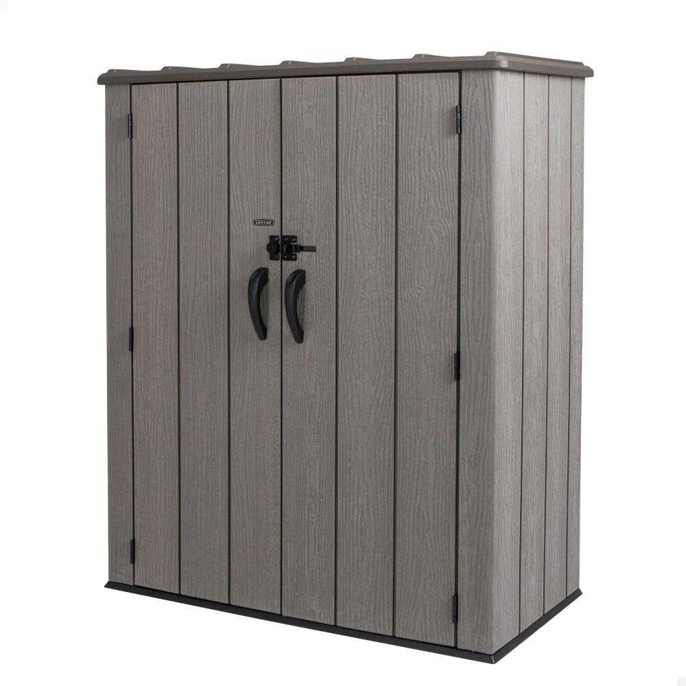 Armário exterior super resistente lifetime 136x70x172 cm uv100