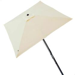 Parasol de jardin carré 270x270 cm avec protection UV50 Aktive