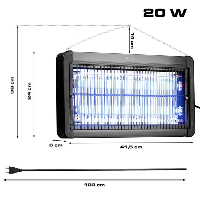 Lampă ucigaș țânțari IKV-20W 180m2