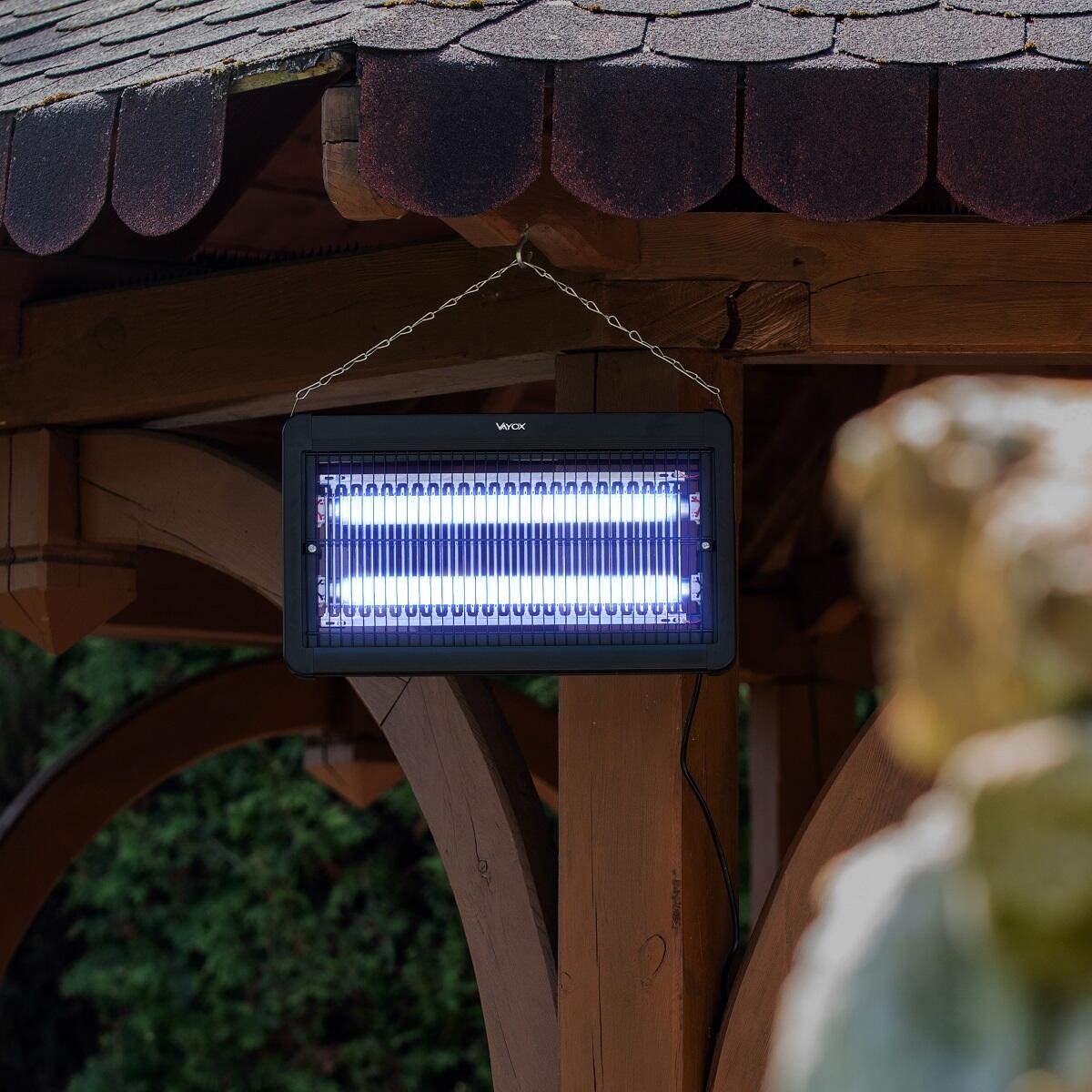 UV-Insektenlampe für Mücken und Fliegen VAYOX IKV-20W, 180m² 4/7