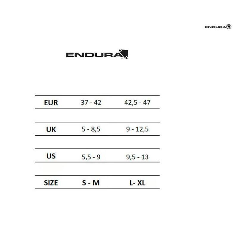 Calcetines Endura Pro Sl II Negro Talla 37-42