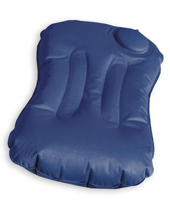 COUSSIN DE PLAGE AUTOGONFLABLE BLEU MARINE