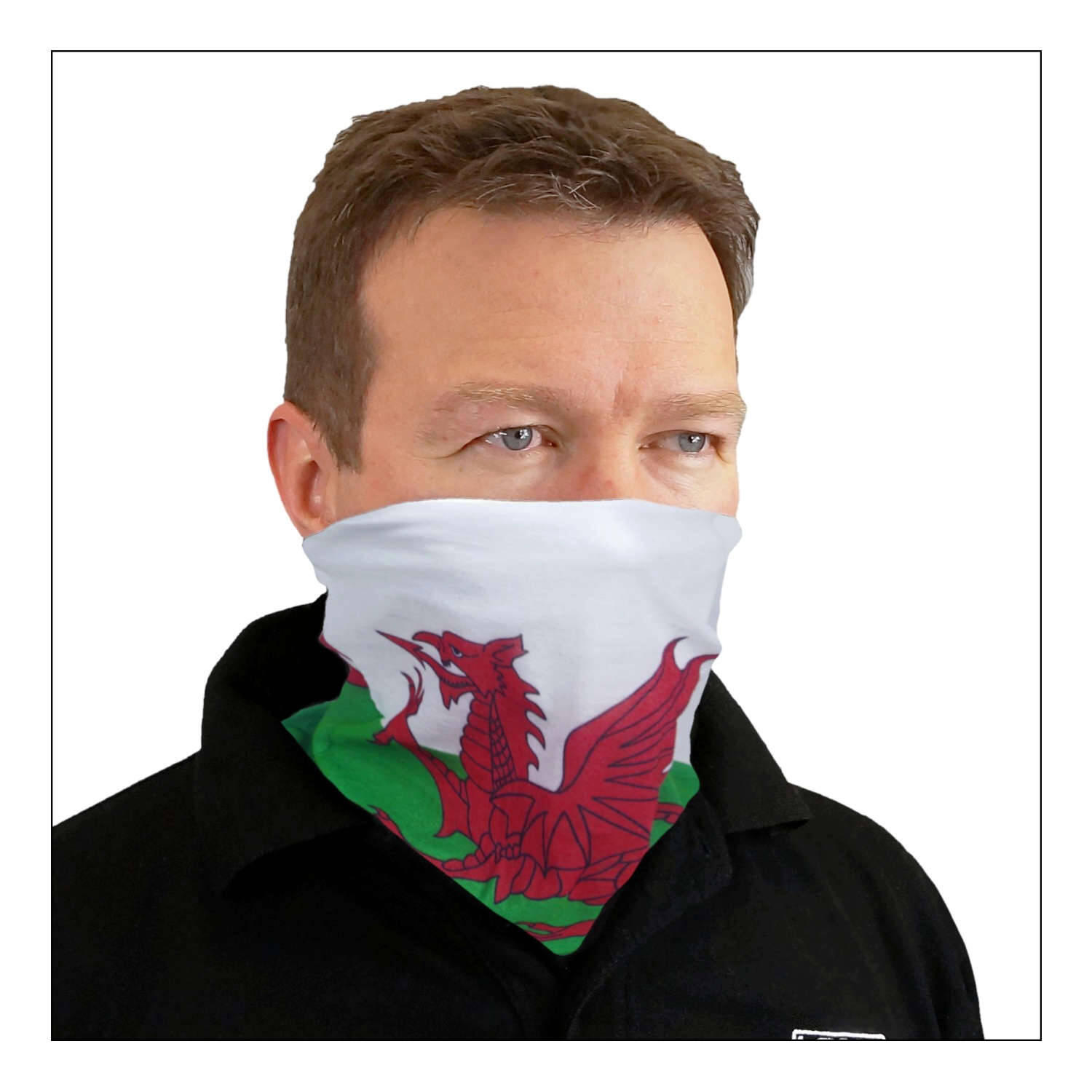 LOMO Lomo Headover Tube Multifunctional Scarf - Welsh Flag