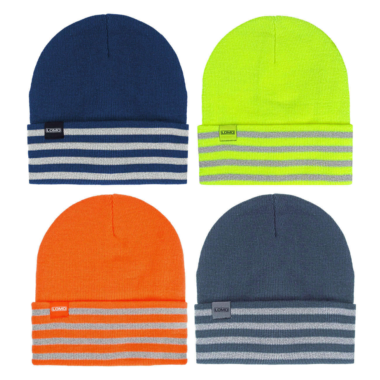 LOMO Lomo Parhelion Reflective Stripe Beanie Hat
