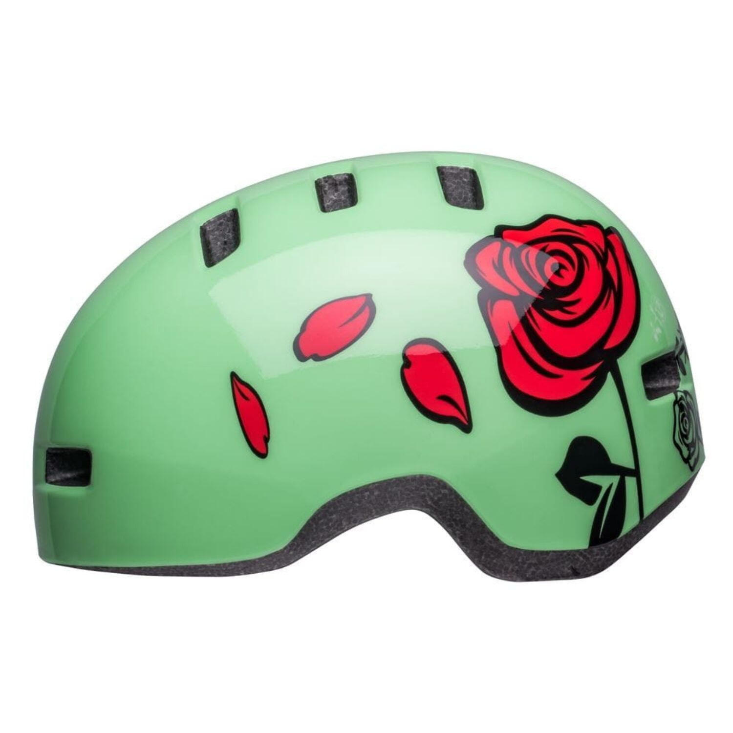 Casca de bicicletă Bell Lil Ripper pentru copii, stil nuci, BMX, verde deschis