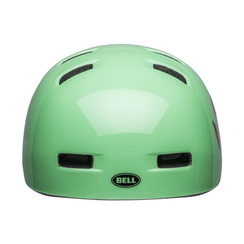 Casca de bicicletă Bell Lil Ripper pentru copii, tip "alună", BMX, verde deschis