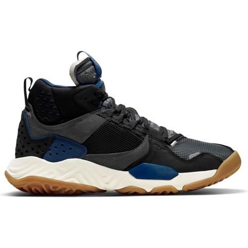 Nike - Chaussures Basketball Hommes Nike Jordan Delta Mid - Chaussures De Sport - Bleu|noir - 44,5 - Decathlon