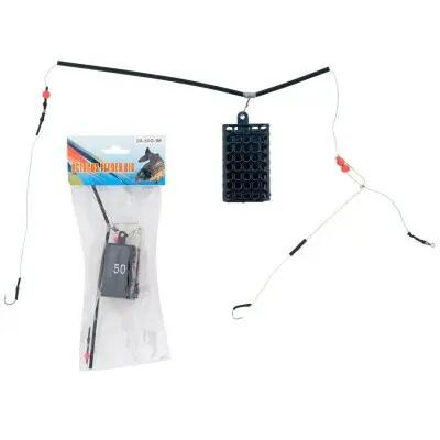 Montura feeder Baracuda cu cos rectangular 20 g 3/3