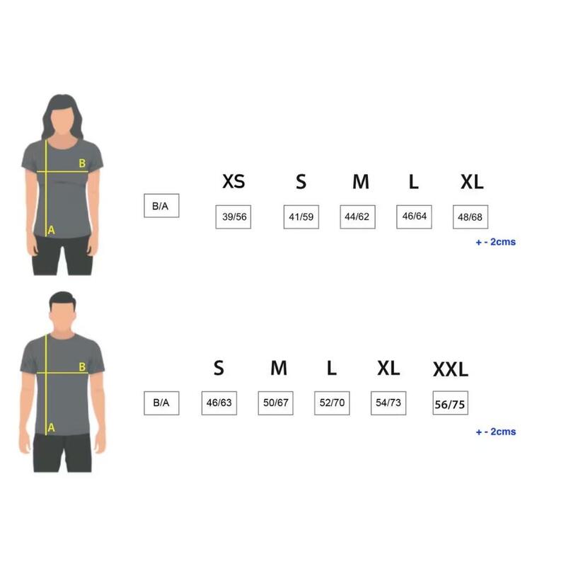 Camiseta de corrida MANGA CURTA #CORREOMUERE - MULHER (tamanhos XS-S-M-L-XL)