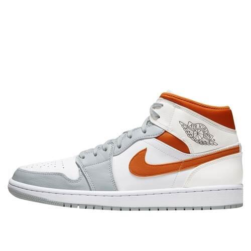 Schoenen universeel voor heren Nike Air Jordan 1 Mid Starfish Orange 2/5