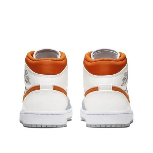 Schoenen universeel voor heren Nike Air Jordan 1 Mid Starfish Orange 4/5