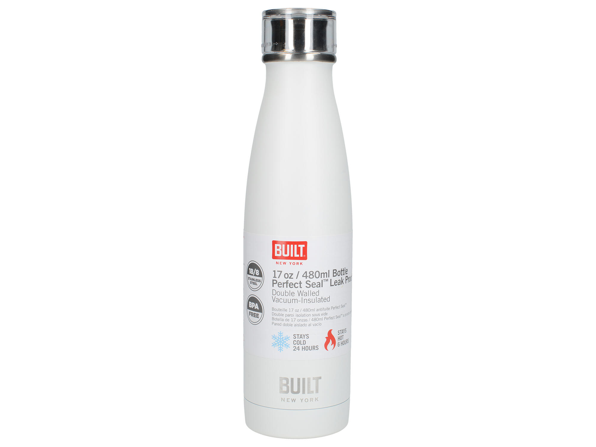 Garrafa térmica 50cl White - Built 2/3