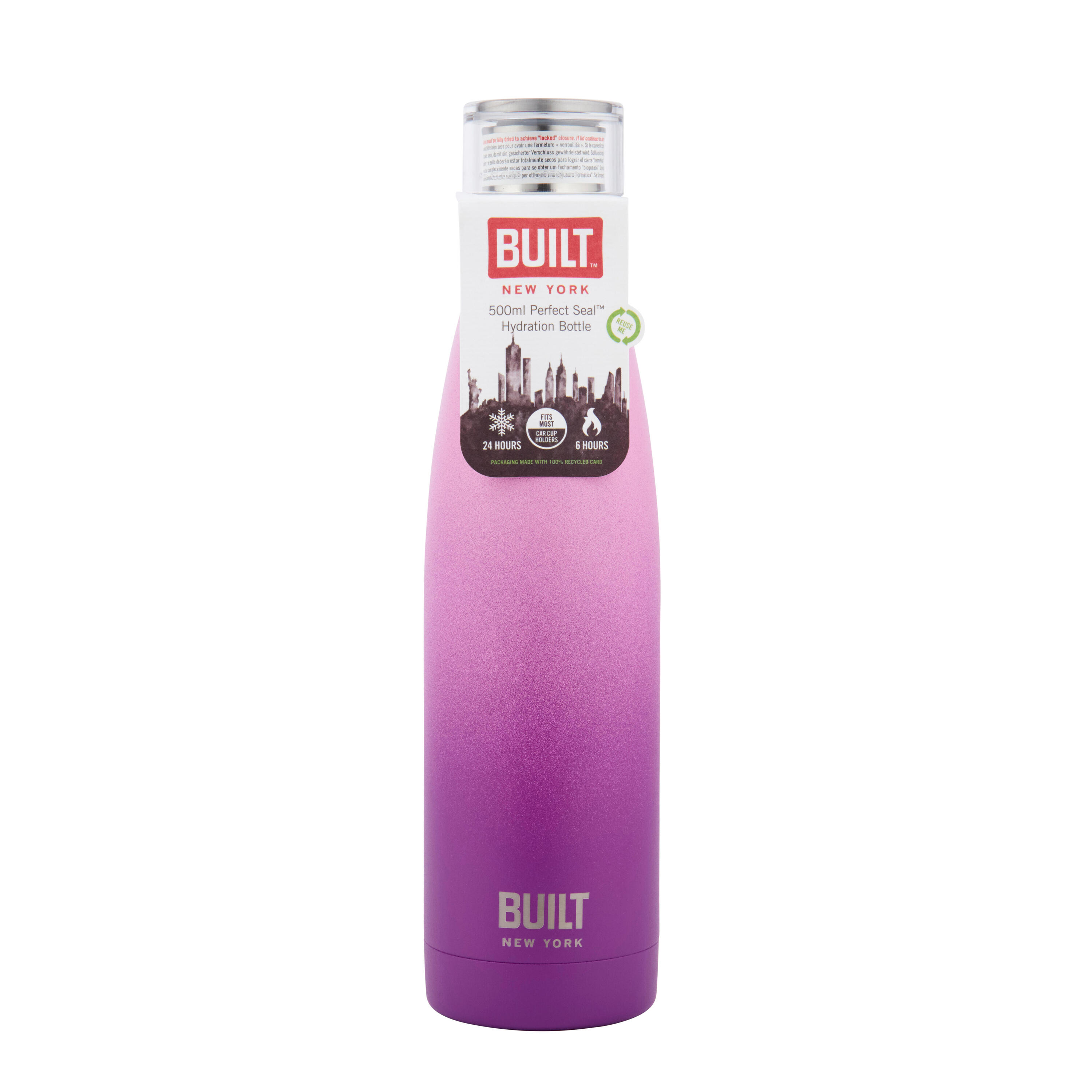 BUILT Garrafa term.50cl Pink/Purple - Built