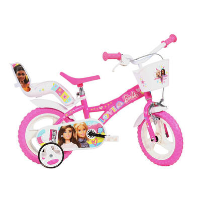 Kinderfiets 12 inch 3 jaar barbie