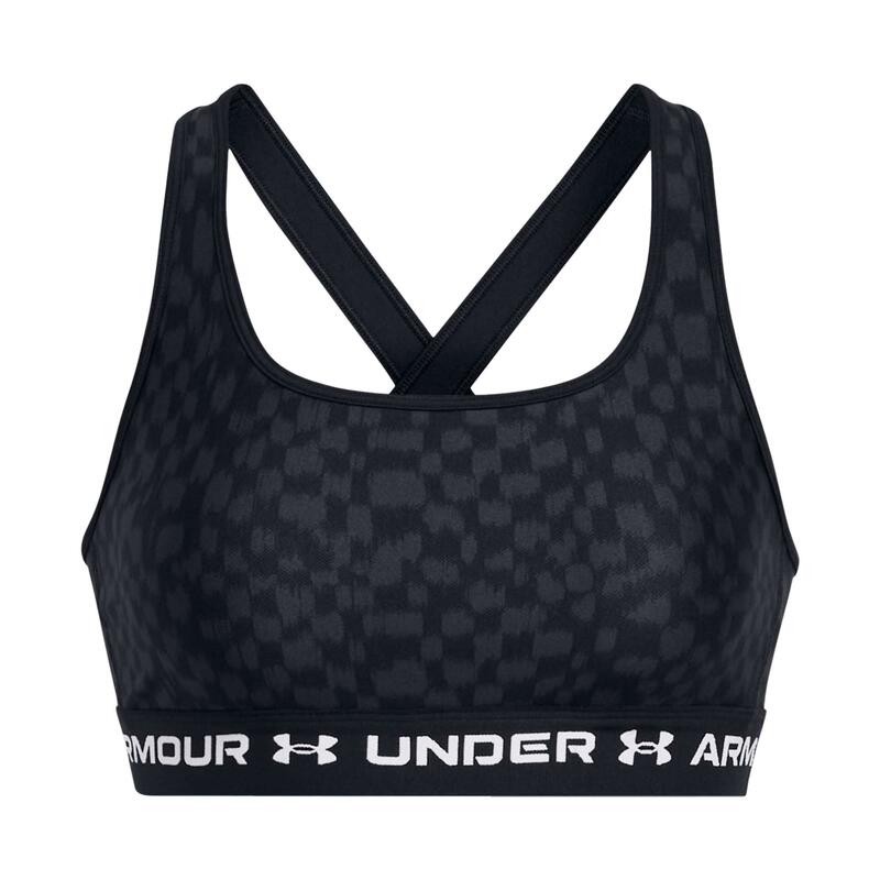 Under Armour Ua Crossback Mid Print Sous-Vêtements Soutien-Gorge Femme