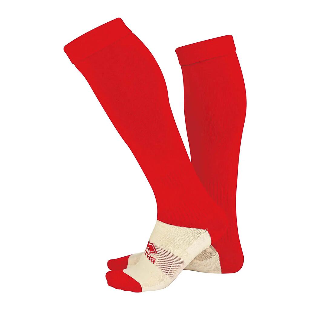 Socks Errea Socks With Foot Pl Kid Polyester 000002 Red Junior