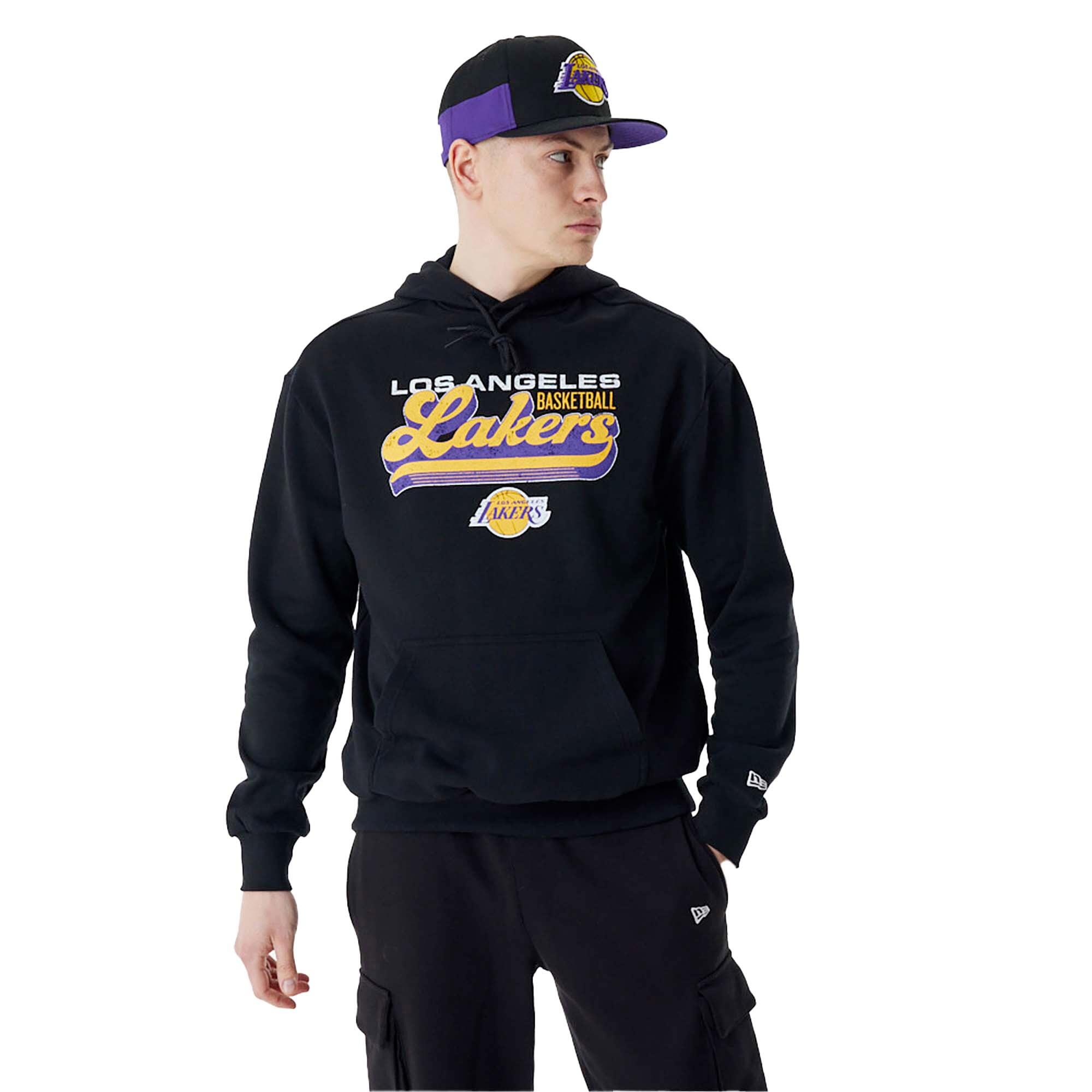 NEW ERA Felpa New Era Nba Graphic Os Hoody Loslak  Blkagd Adulto