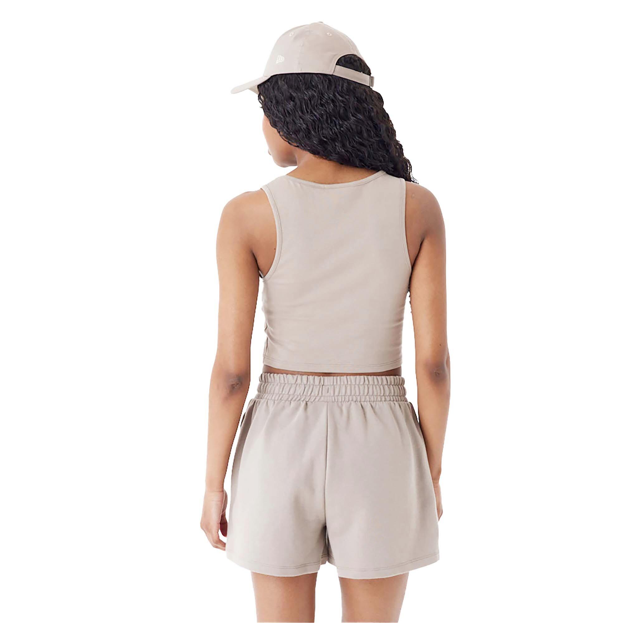 T-Shirt New Era Mlb Le Crop Tank Neyyan Abrabr Femme 3/4