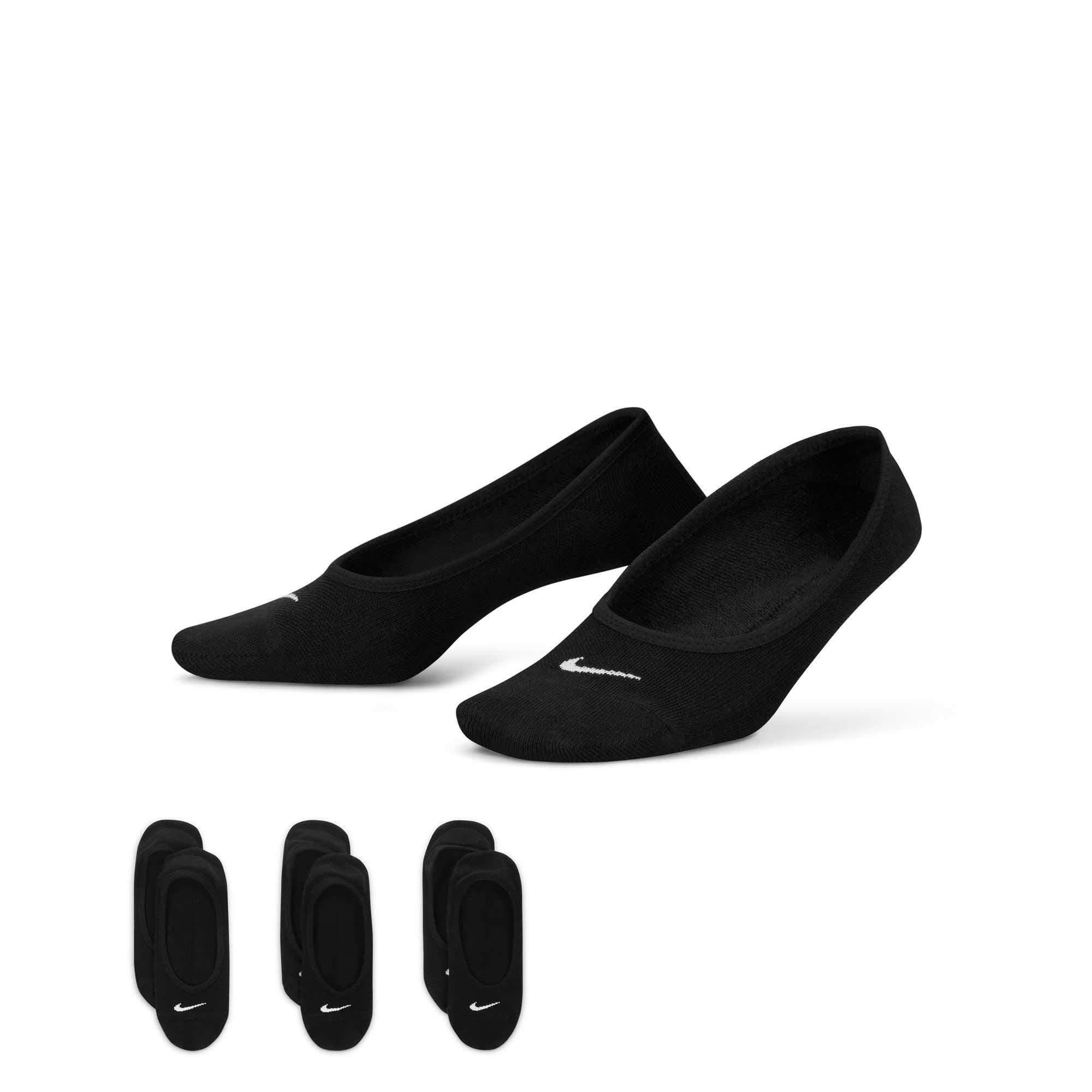 3 Paar Nike Women Everyday Lightweight Footie Socken Füßlinge Damen SX4863 4/5