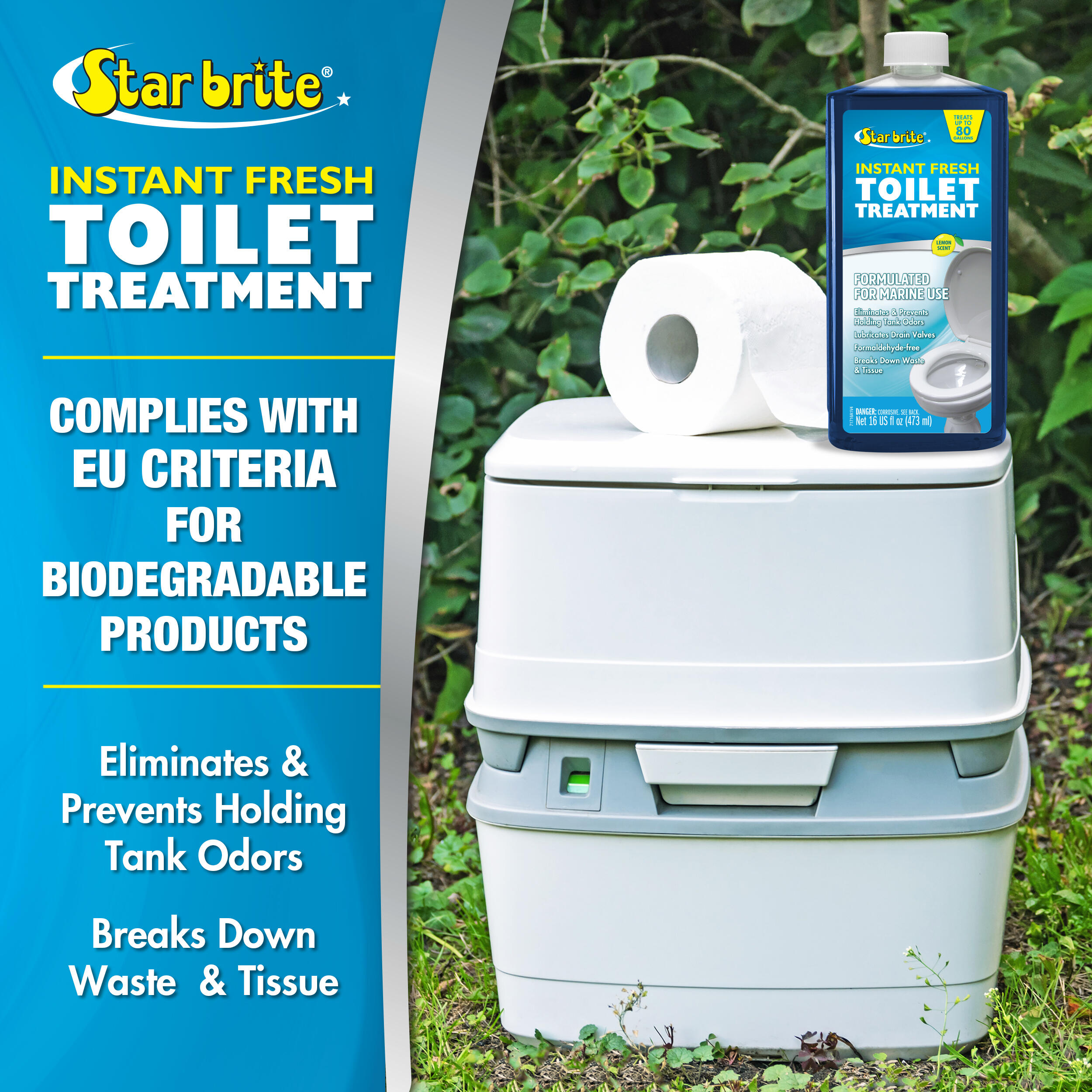 Produto para tratamento sanitário da Star Brite Pinho 3/3