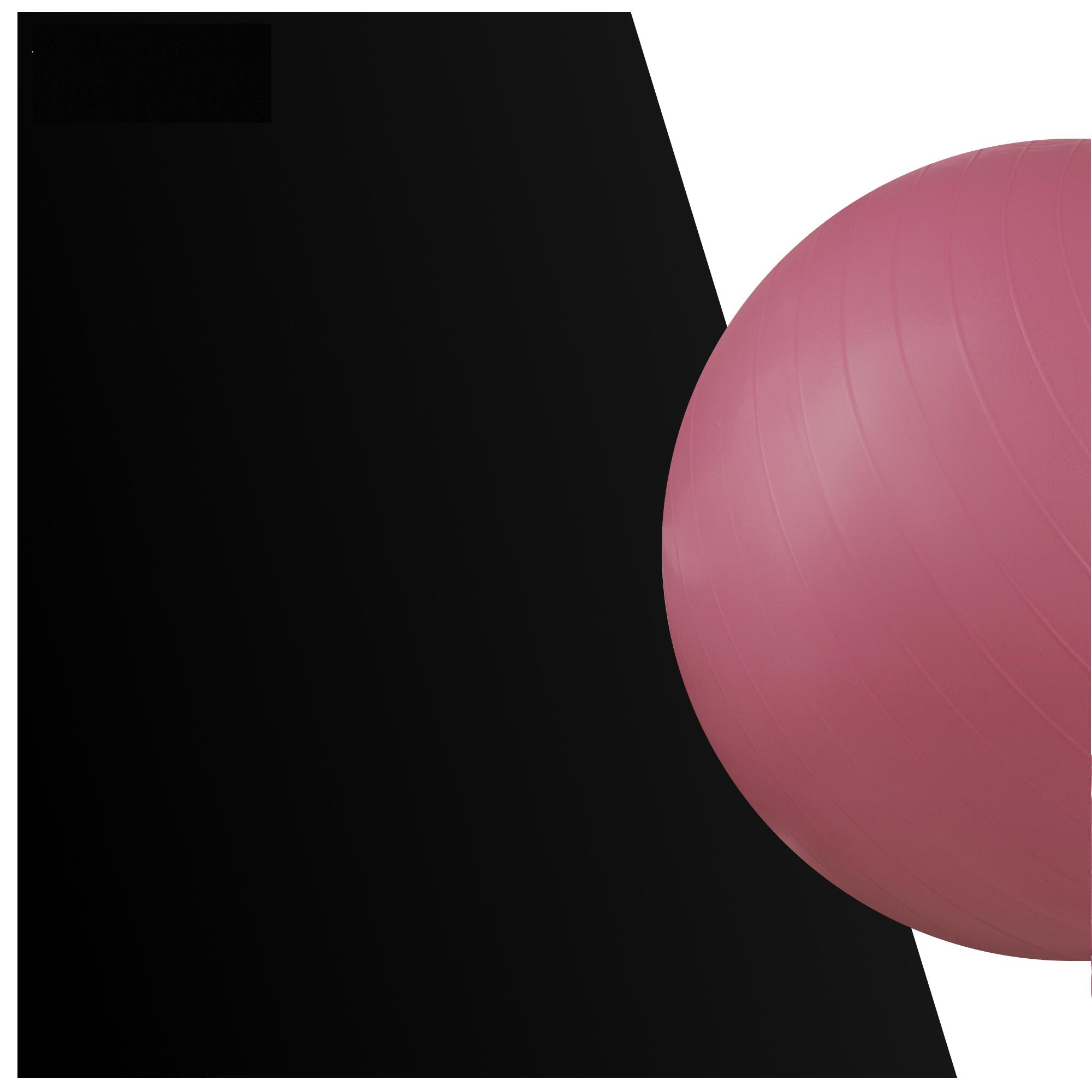 Fitnessbal - Yoga bal - Gymbal - Zitbal - 65 cm - Kleur: Muave 5/7